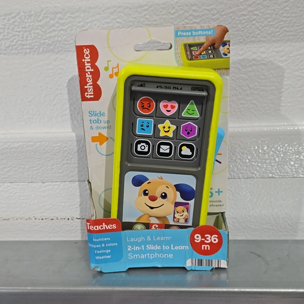 Laugh & Learn‎ 2-in-1 Slide to learn Smartphone NWT